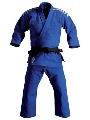 ADIDAS J930 CHAMPION GI JUDO BLUE UNIFORM